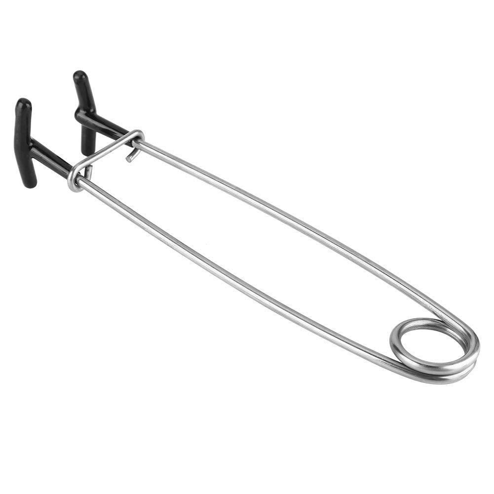 Unbreakable stainless steel mouth spreader for anglers