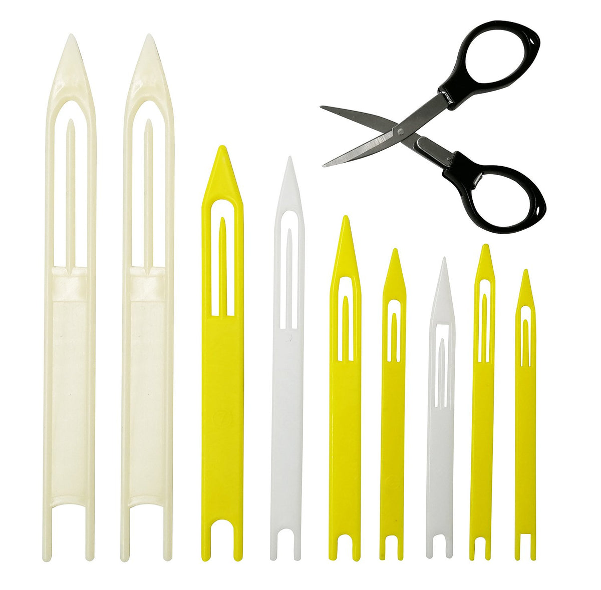 Fishing net repair needle shuttle set size 1