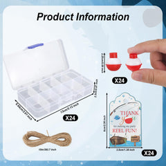 Close-up of candy tackle boxes and fishing floats