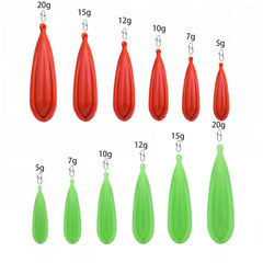 Center-of-gravity bottom design of fishing practice plugs