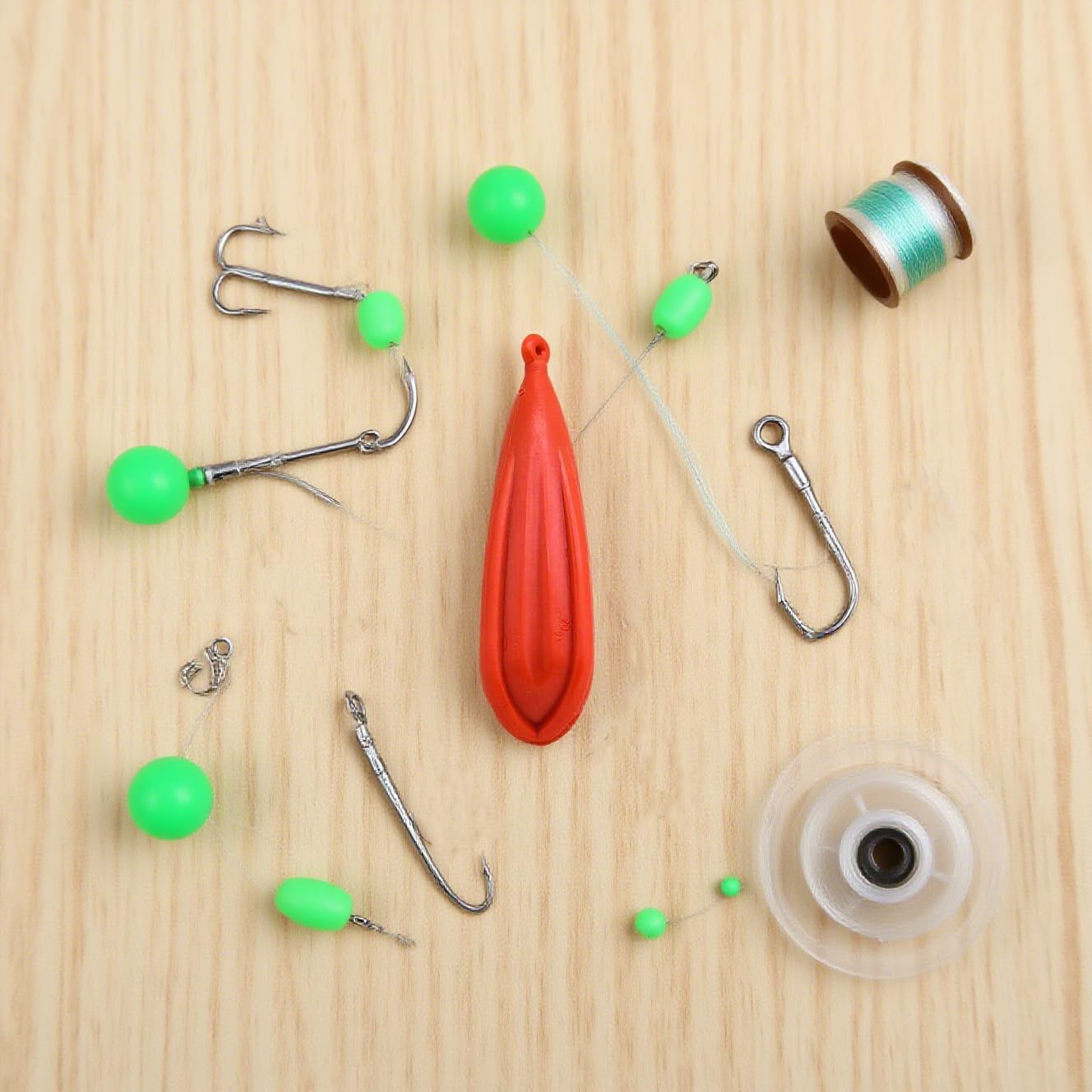 Box of 12 fishing practice plugs in packaging