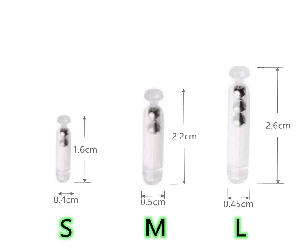 Lure components: metal ball inserts and plastic rattles