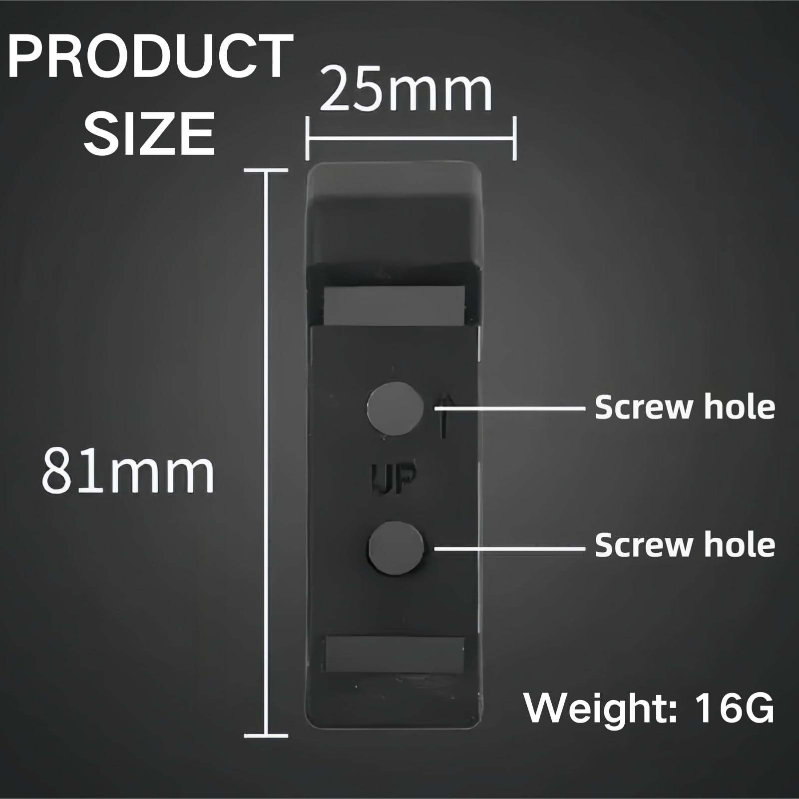 Minimalist wall mount fishing reel rack