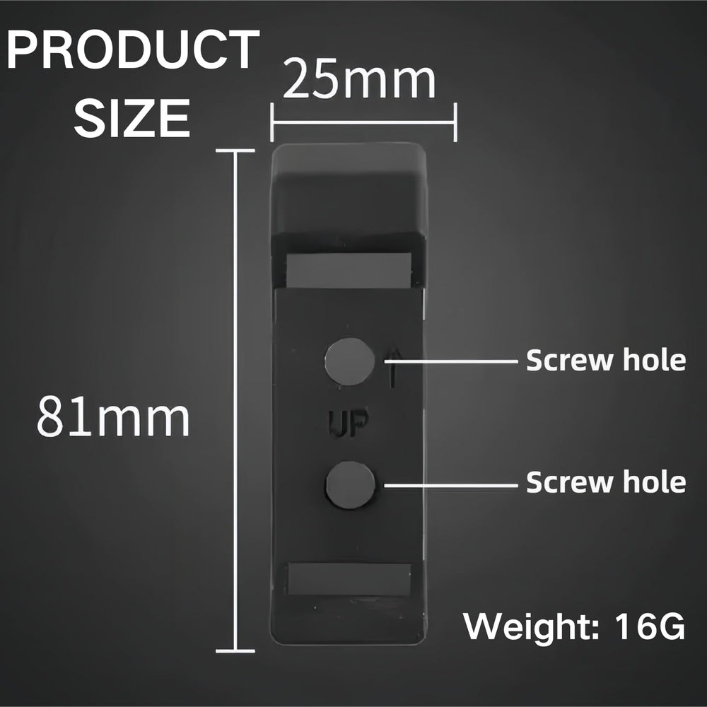 Minimalist wall mount fishing reel rack