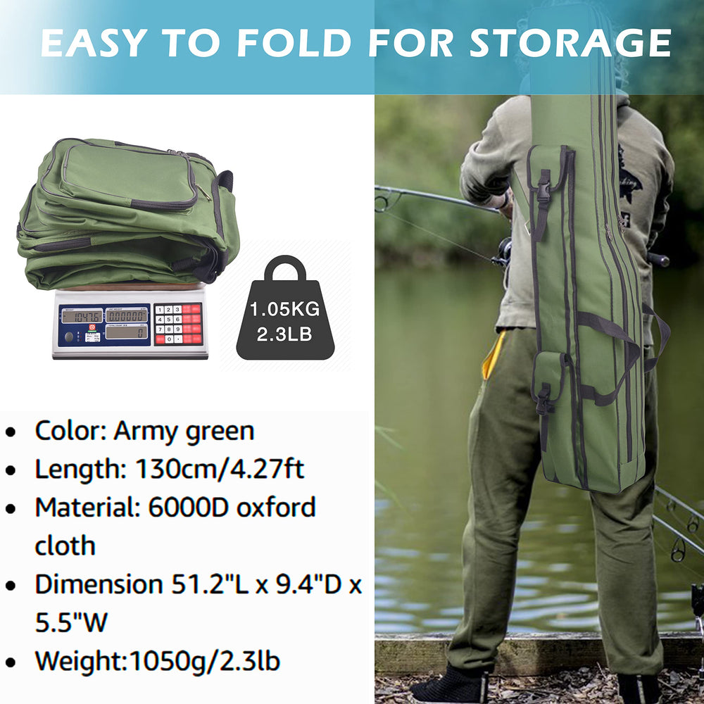 Outdoor use with gear organized in the bag