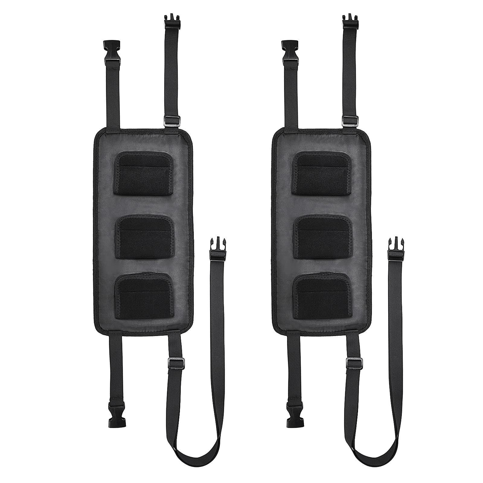 Adjustable pole holder suitable for SUVs and vans