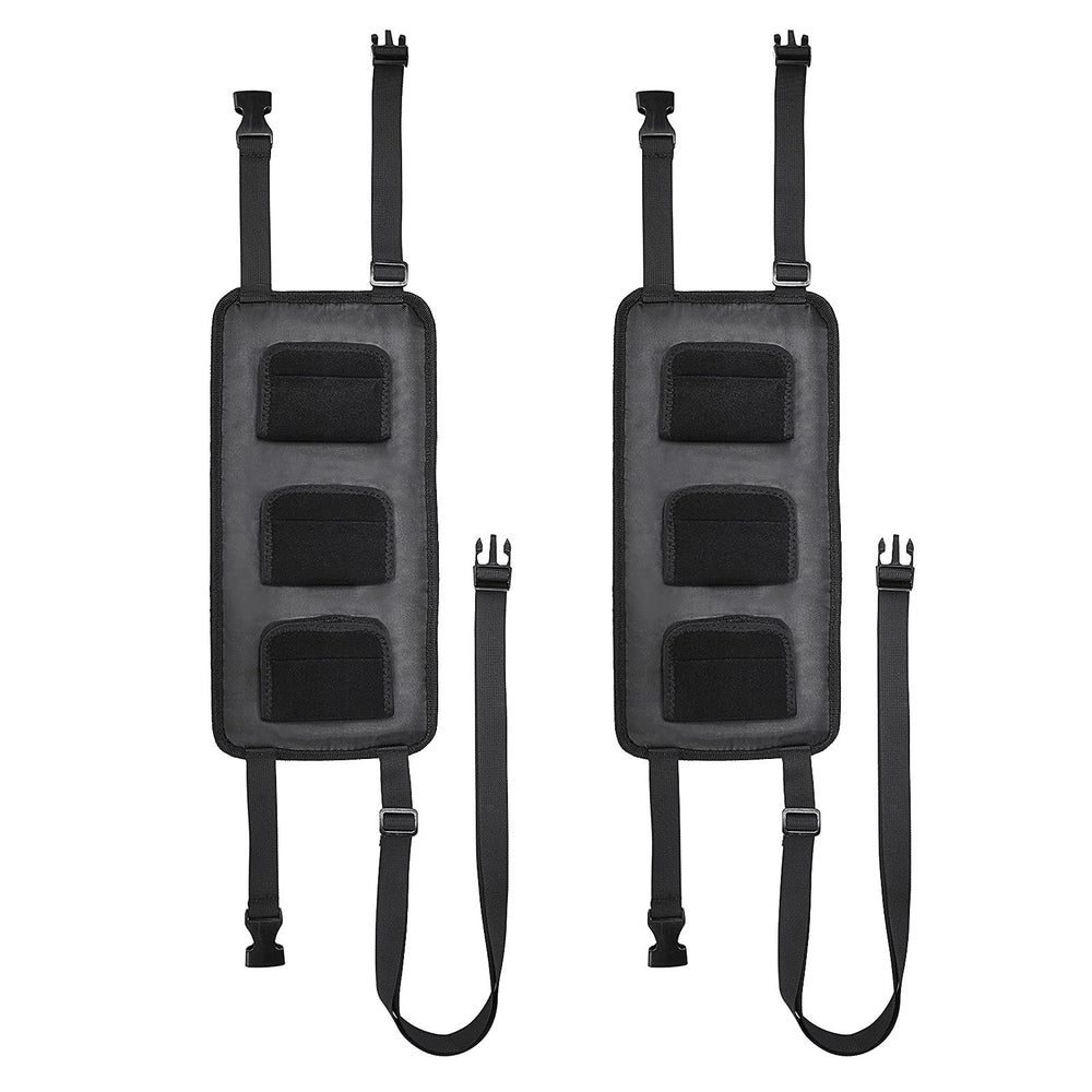 Adjustable pole holder suitable for SUVs and vans