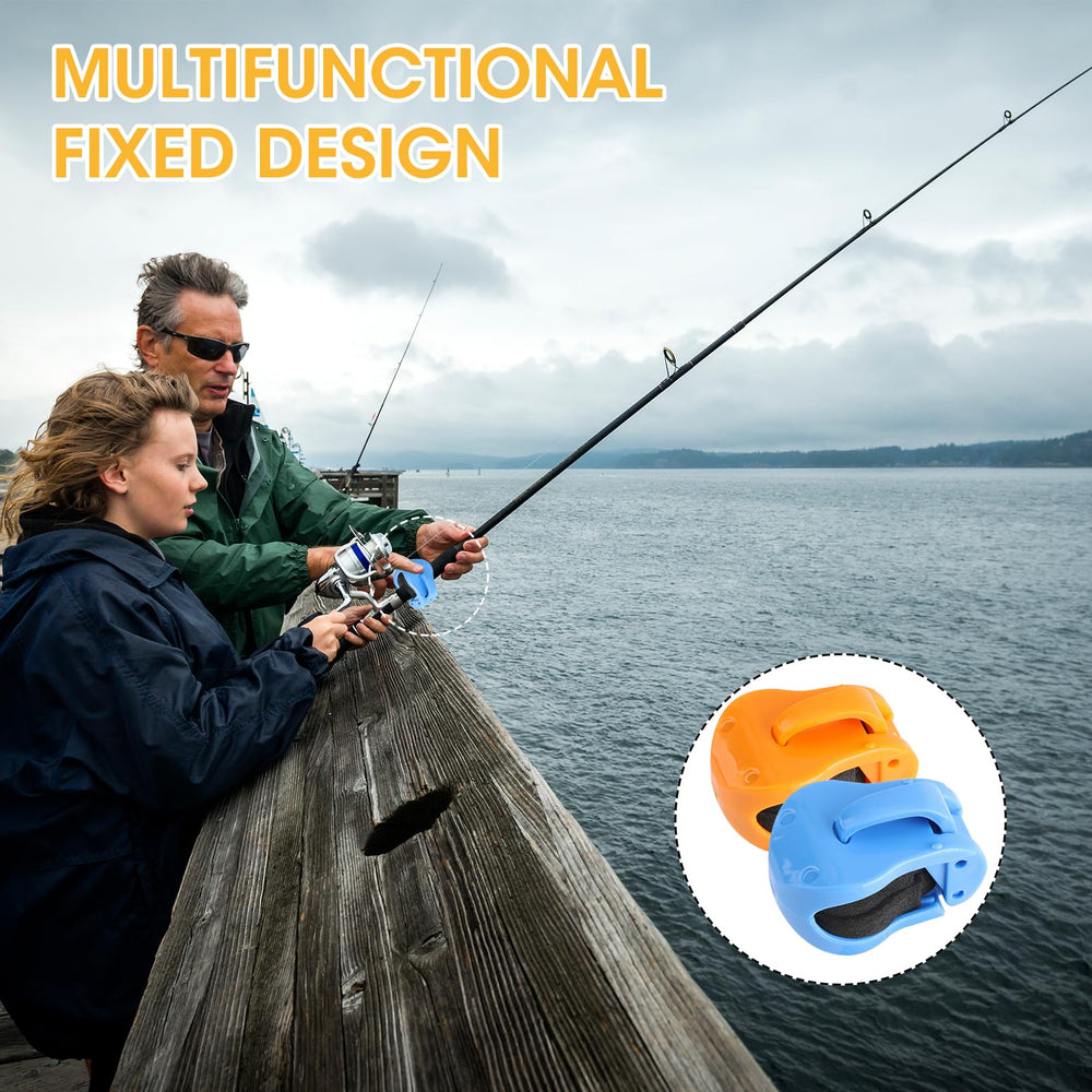 Rod holders in use on a beach setup for fishing