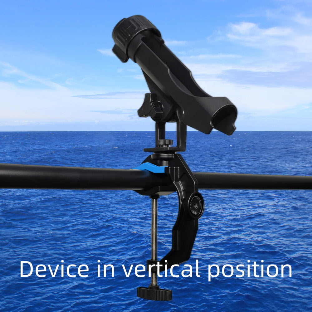 Two-pack HiUmi fishing rod holders ready for mounting on a boat