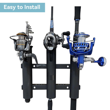 ABS material fishing rod holder bracket close-up
