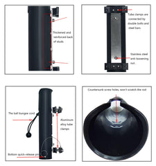 Product dimensions: width 2 in, height 10.6 in, reel slot 0.52 in