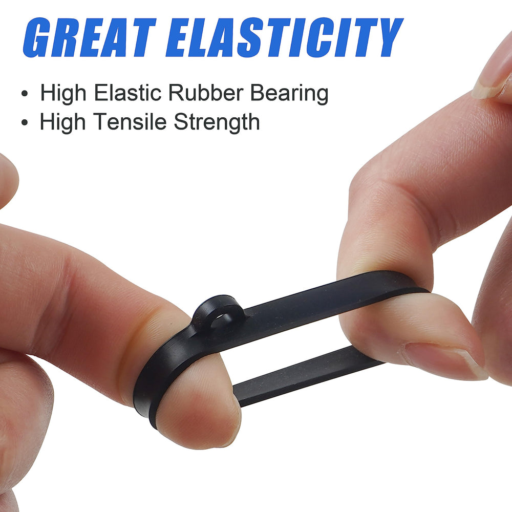 Hook keeper attached to fishing rod showing secure fit