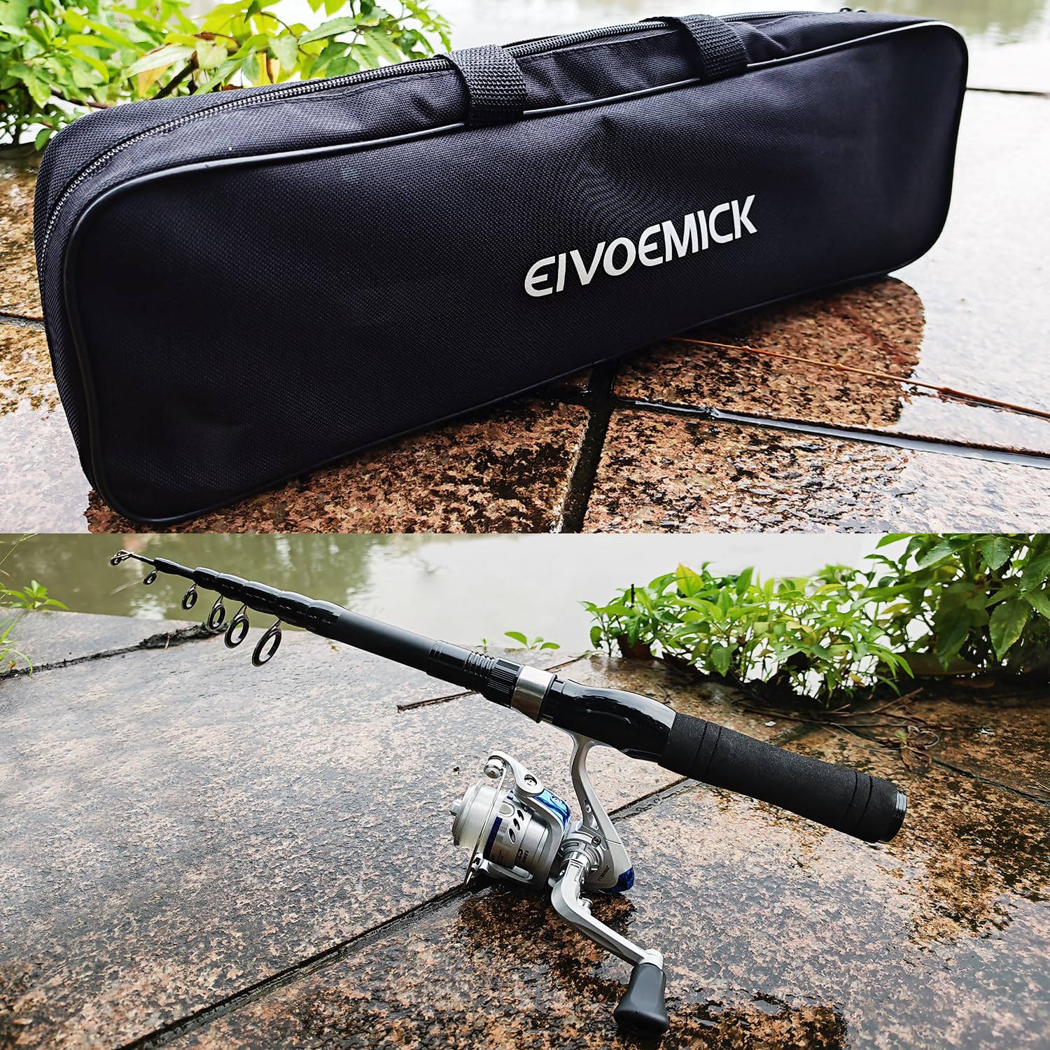 Gift-ready fishing rod and reel combo for anglers
