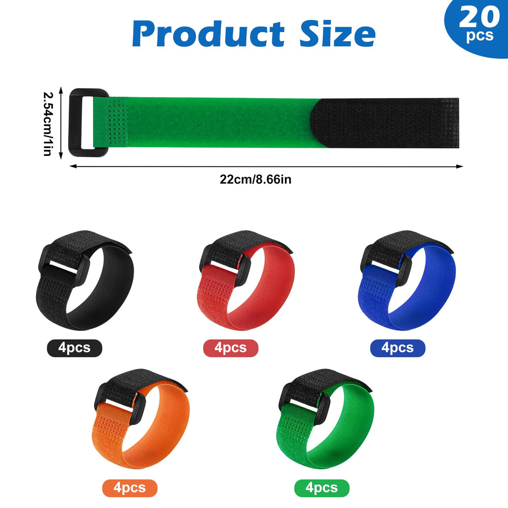 Close-up of non-slip nylon fishing rod strap