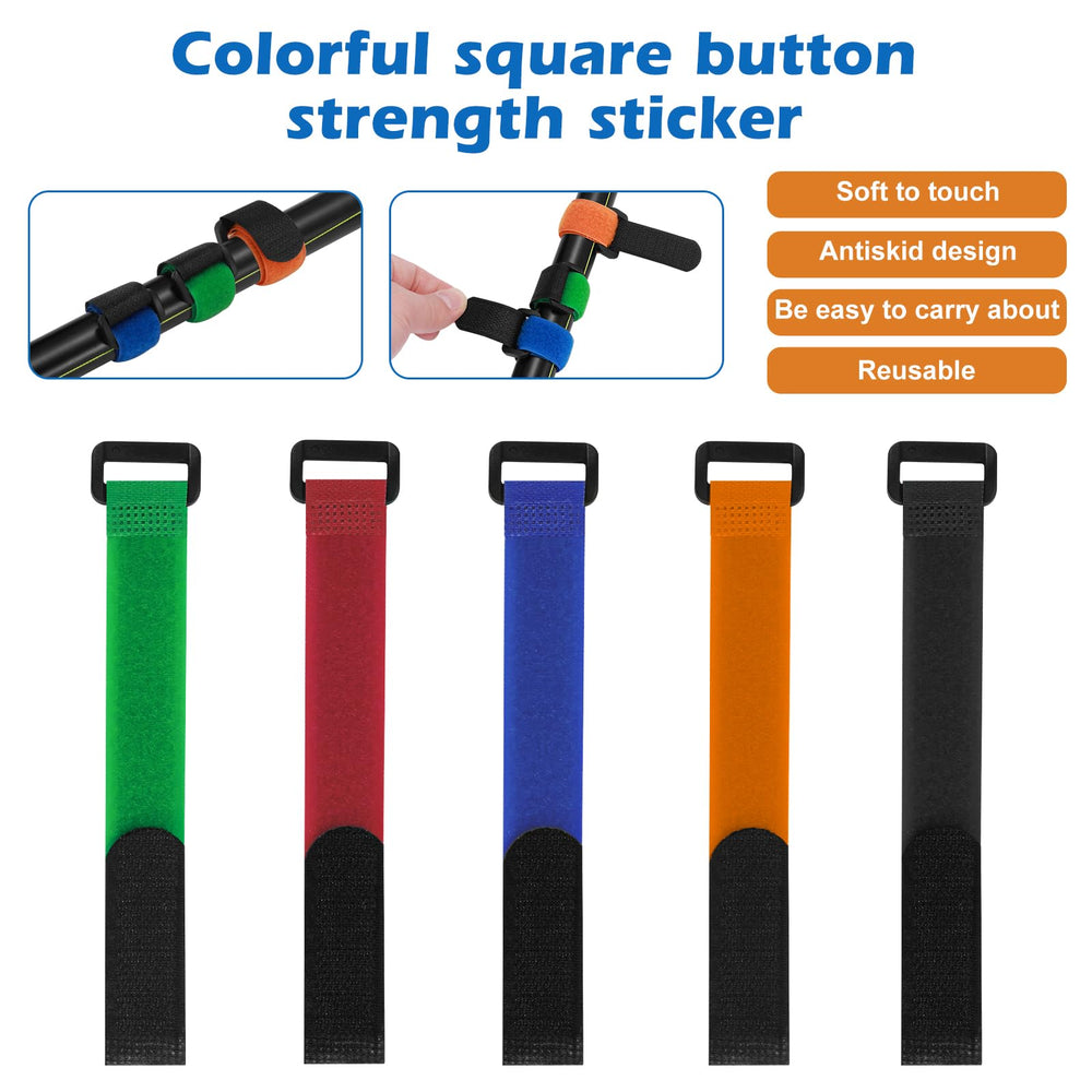 One-click install belt for fishing rods