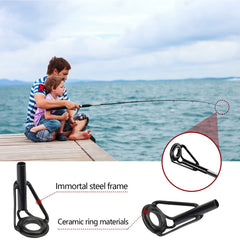 201 stainless steel and ceramic construction of rod tips