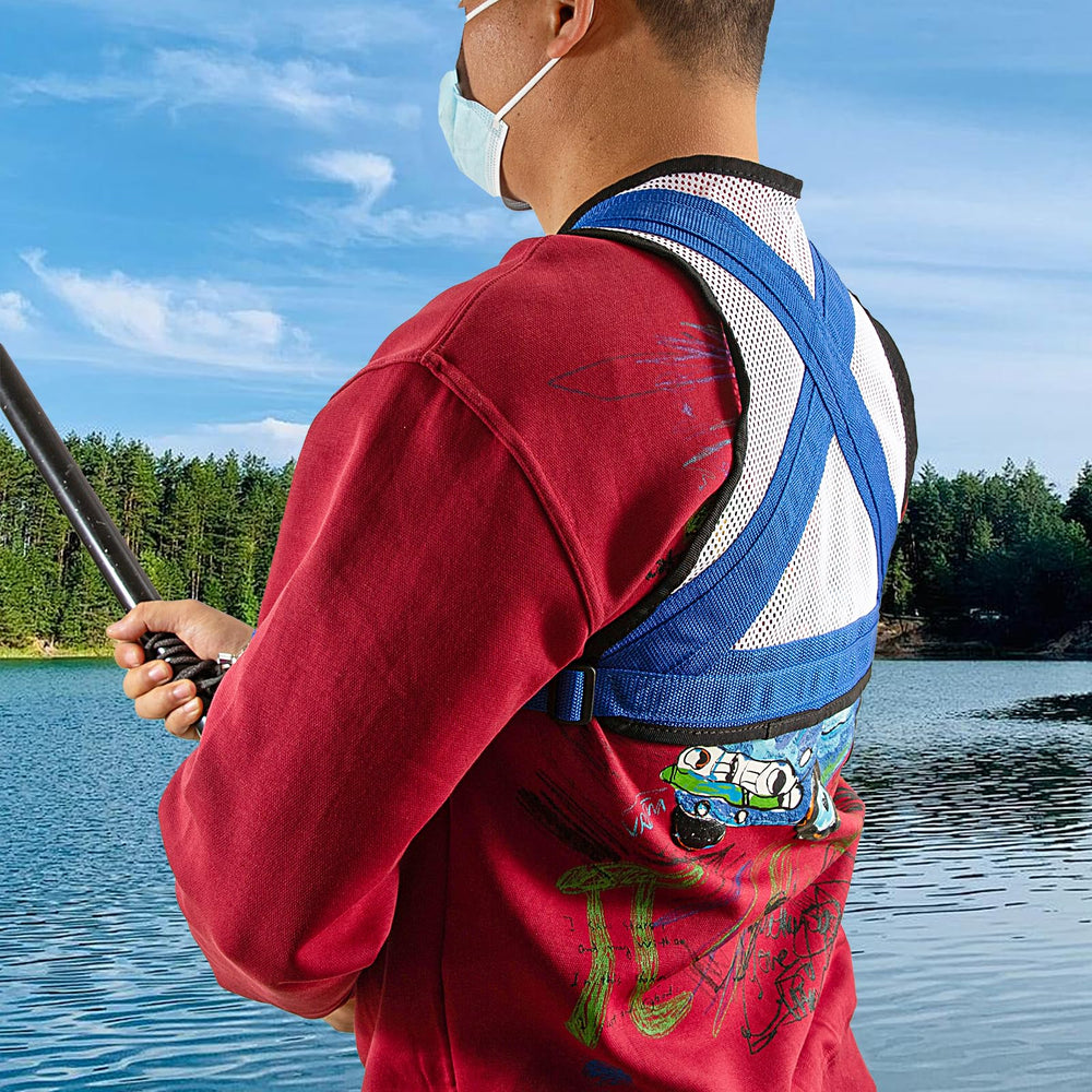 All-in-one boat fishing belt harness for big fish battles