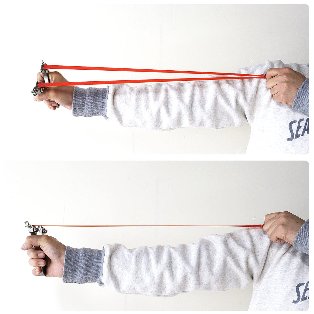 Compatible with most tubular slingshots for easy upgrades.
