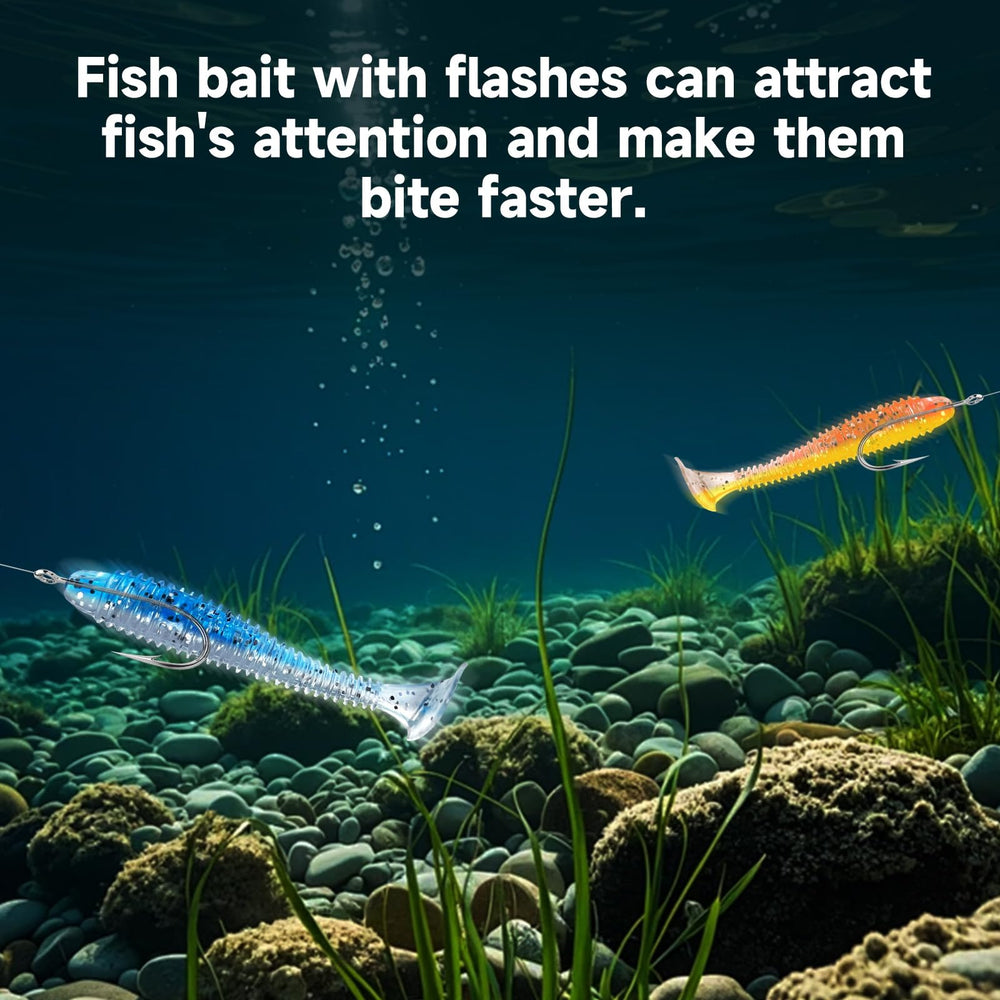 Versatile lures for bass, trout, crappie, walleye