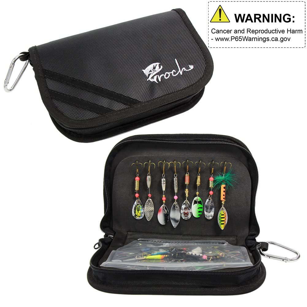 Rooster Tail fishing lures included in the kit