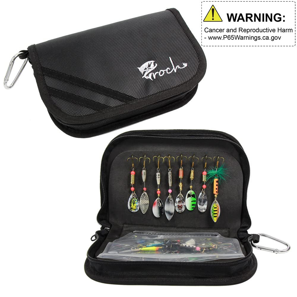 Rooster Tail fishing lures included in the kit