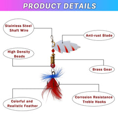 One-piece metal fishing spoon showing corrosion resistance