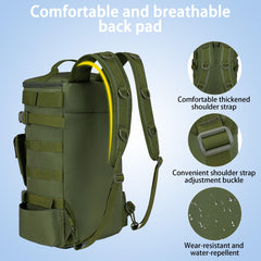 Adjustable padded shoulder straps for versatile carry