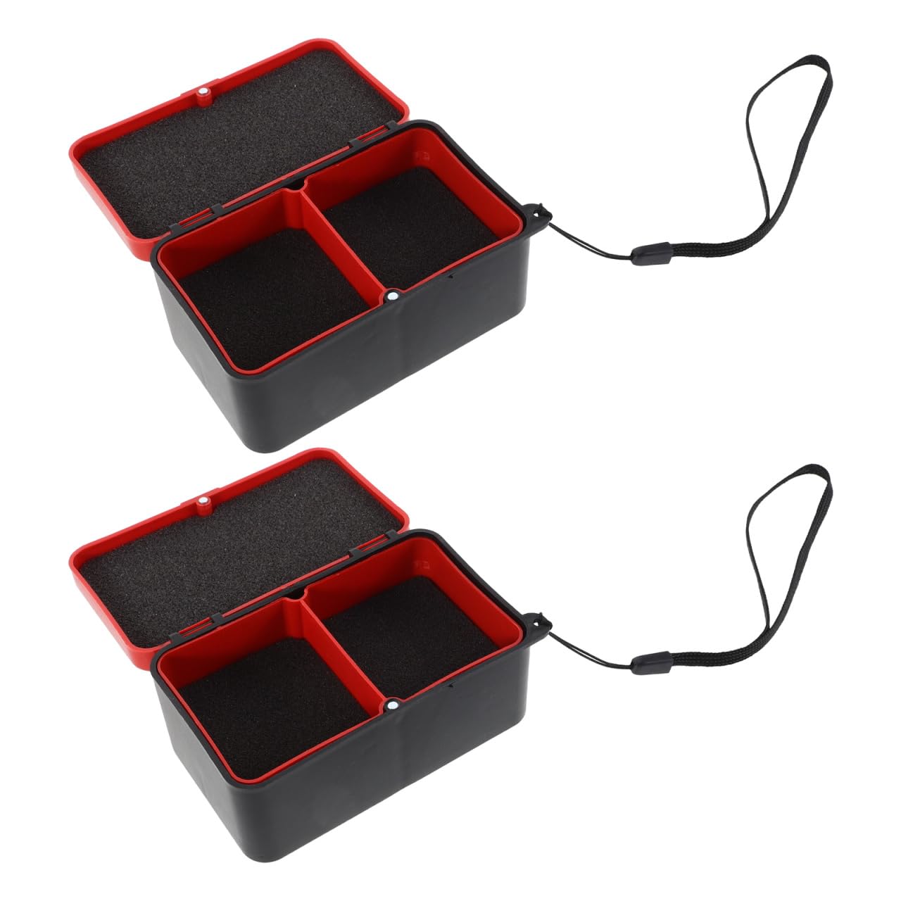 Bait storage with separated compartments