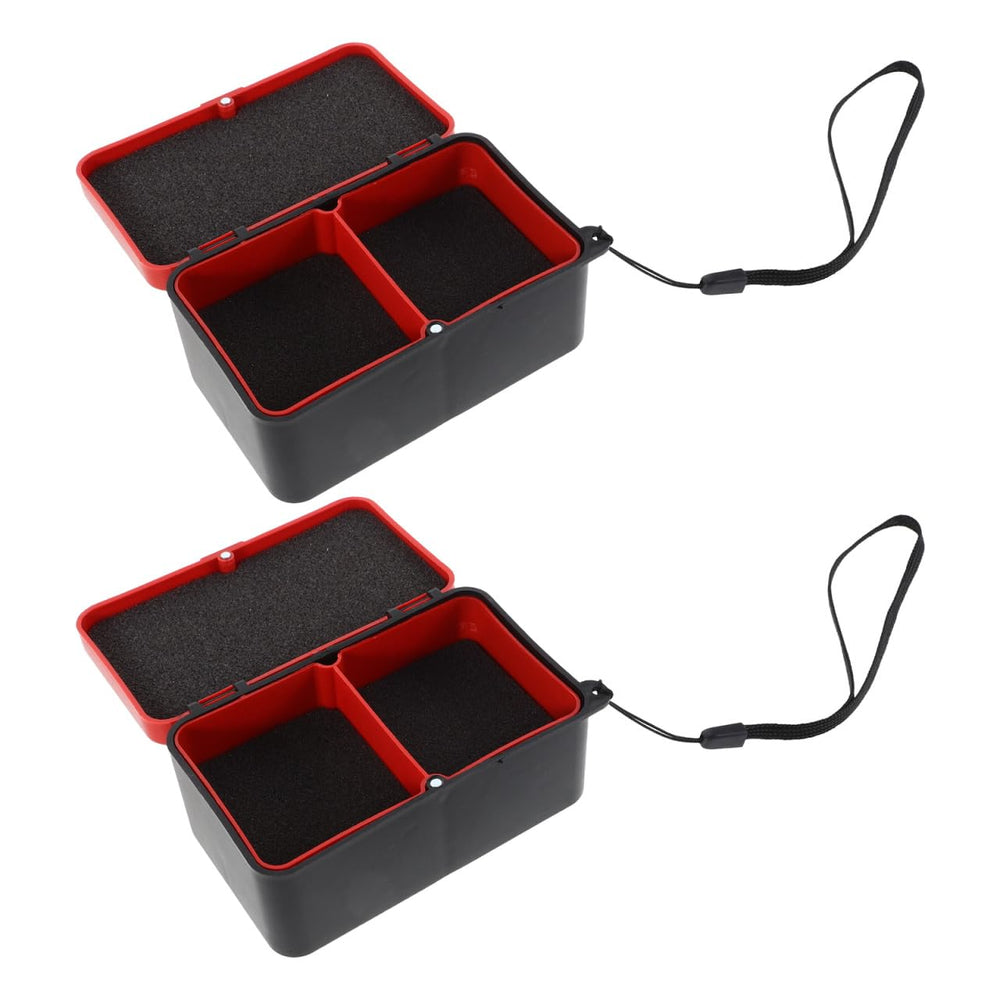 Bait storage with separated compartments