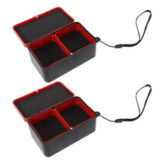 Bait storage with separated compartments