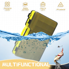 Transparent outer shell of tackle box
