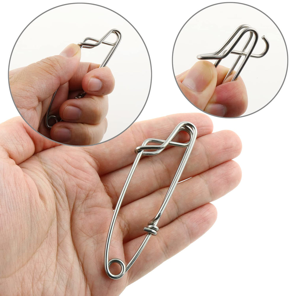 Longline fishing tackle clips for buoy, tuna and other saltwater fishing