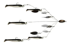 Five 9 cm swim baits included with the rig