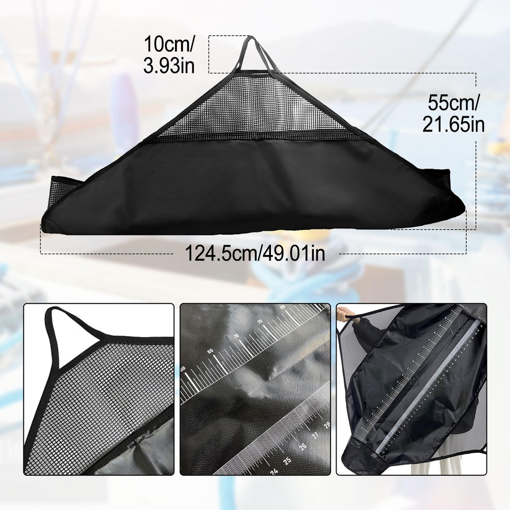 Side drainage net pockets for quick water drainage