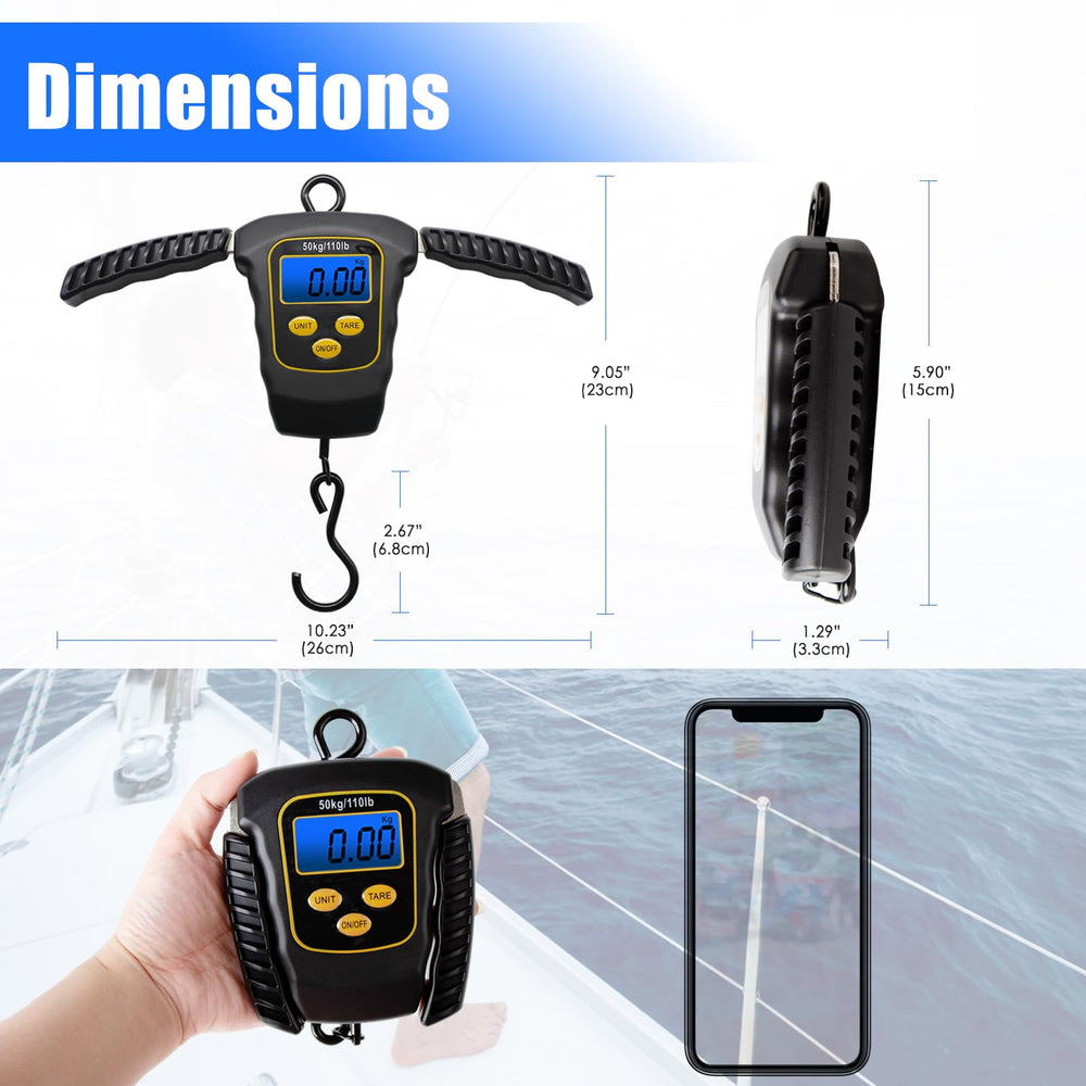 Fishing weight scale gift for men