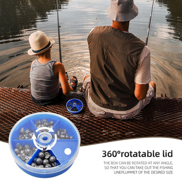 1g fishing sinkers – 20 pieces