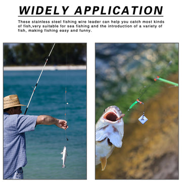 Compact, portable 2-arm fishing leader rig kit for easy carry