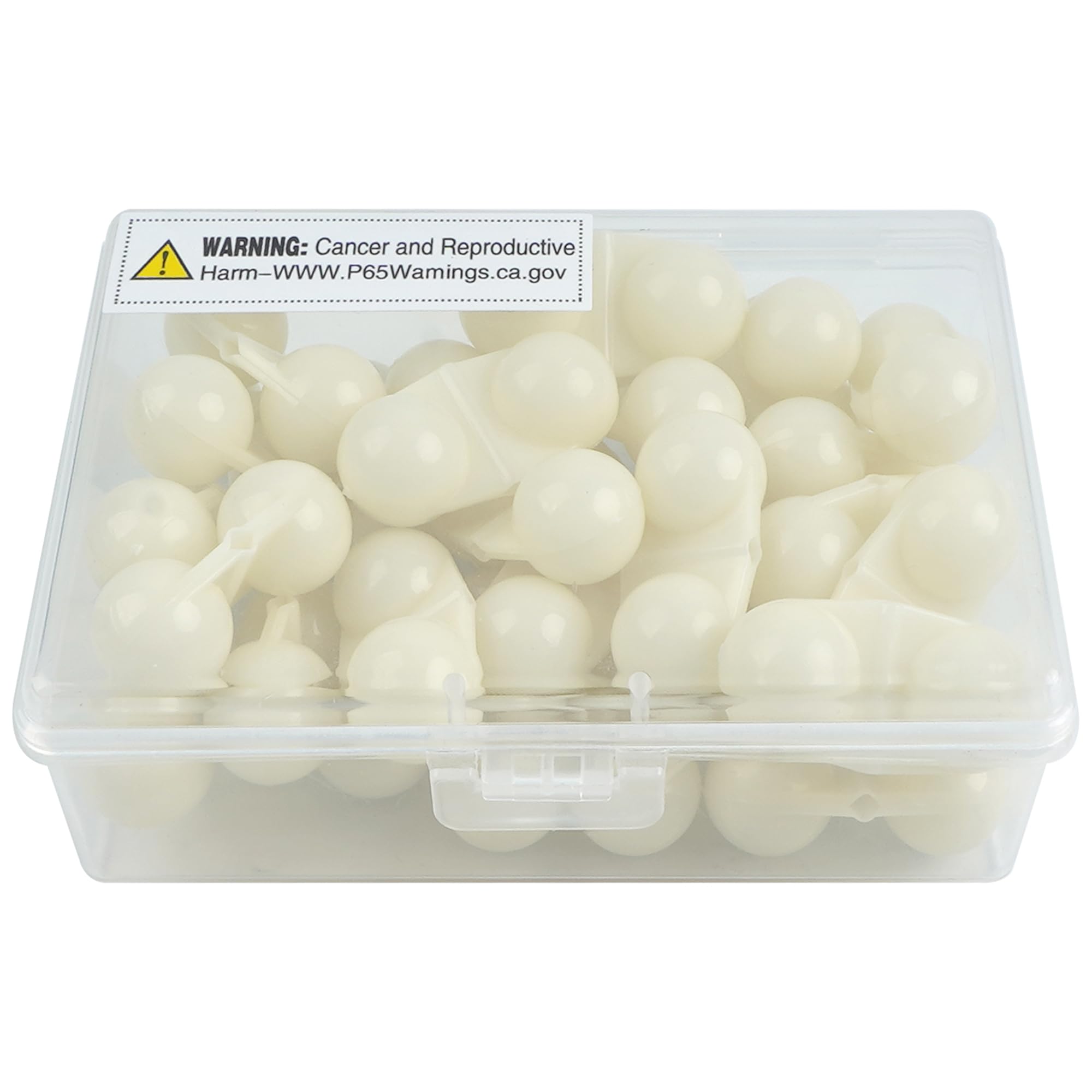 Waterproof and rustproof fishing beads for rigs