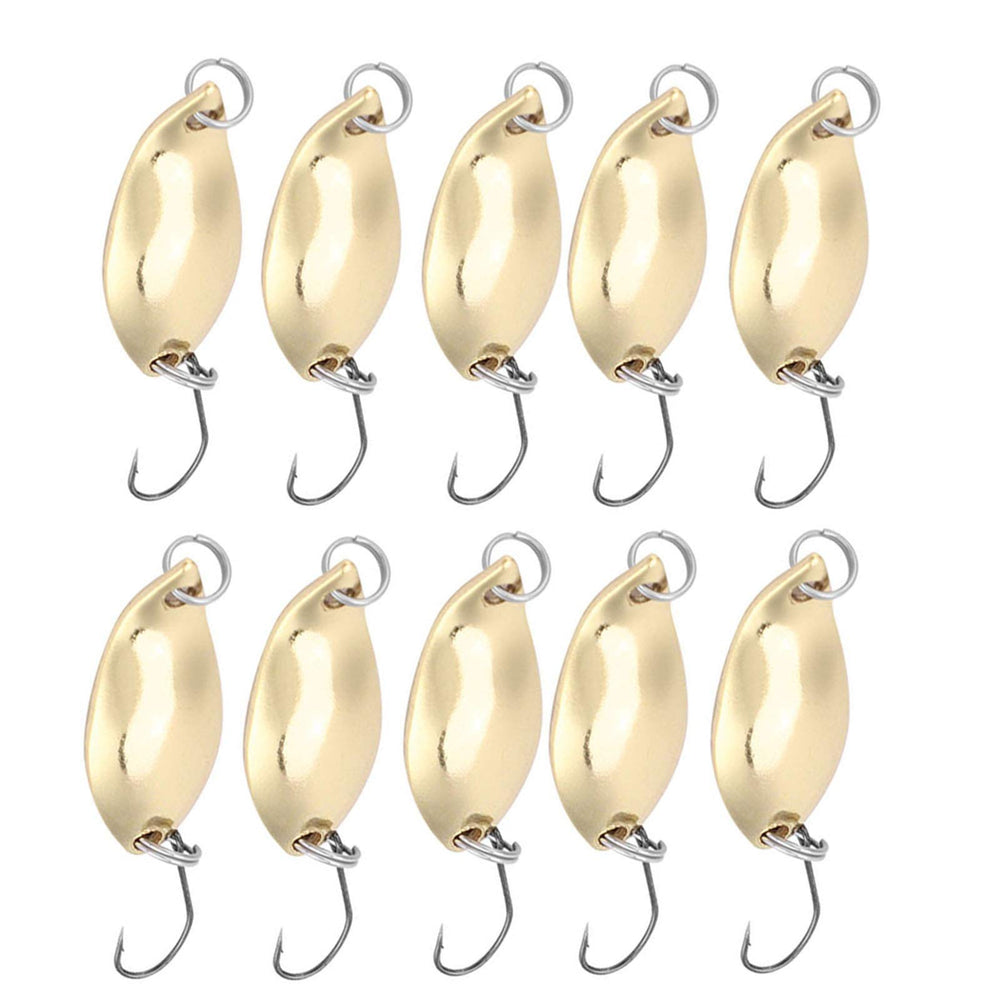 10 lures per set, each about 3.2 cm