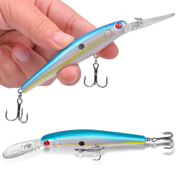 Swimbait with gravity balls for added noise and stability