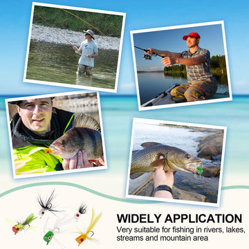 Ready-to-use 30-piece fishing lure kit for fishing trips