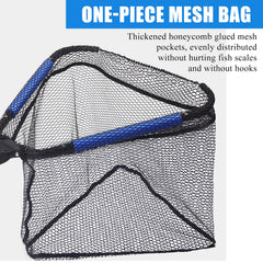 Reinforced mesh pocket and anti-slip frame close-up