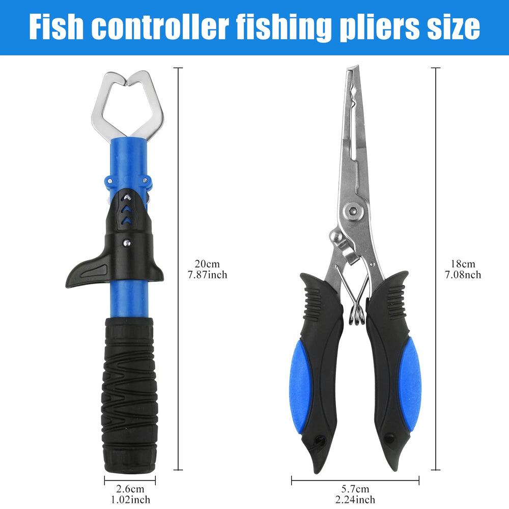 Ergonomic fish controller with seamless jaws