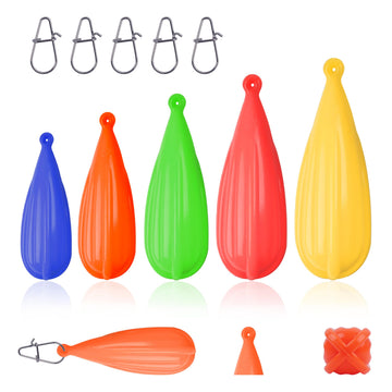 Silicone fishing practice plug with stainless steel ring