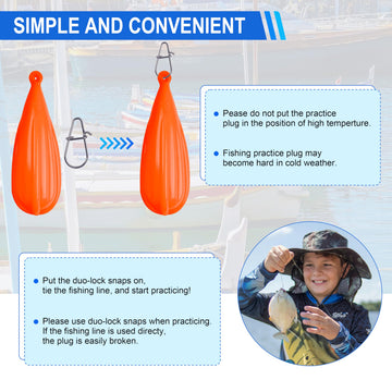 Durable silicone material for fishing practice plug