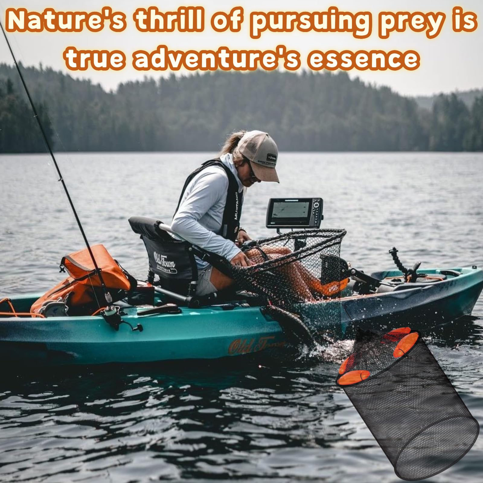 Versatile use in lake, river, sea and dock environments