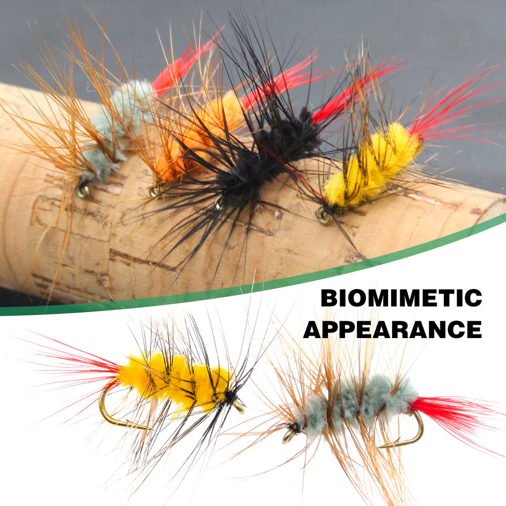 Stainless steel hooks on FishingPepo dry flies