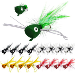 FishingPepo fly fishing poppers set - image 1