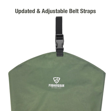 Fishingsir wide thigh cut provides flexibility when dressing or crouching.