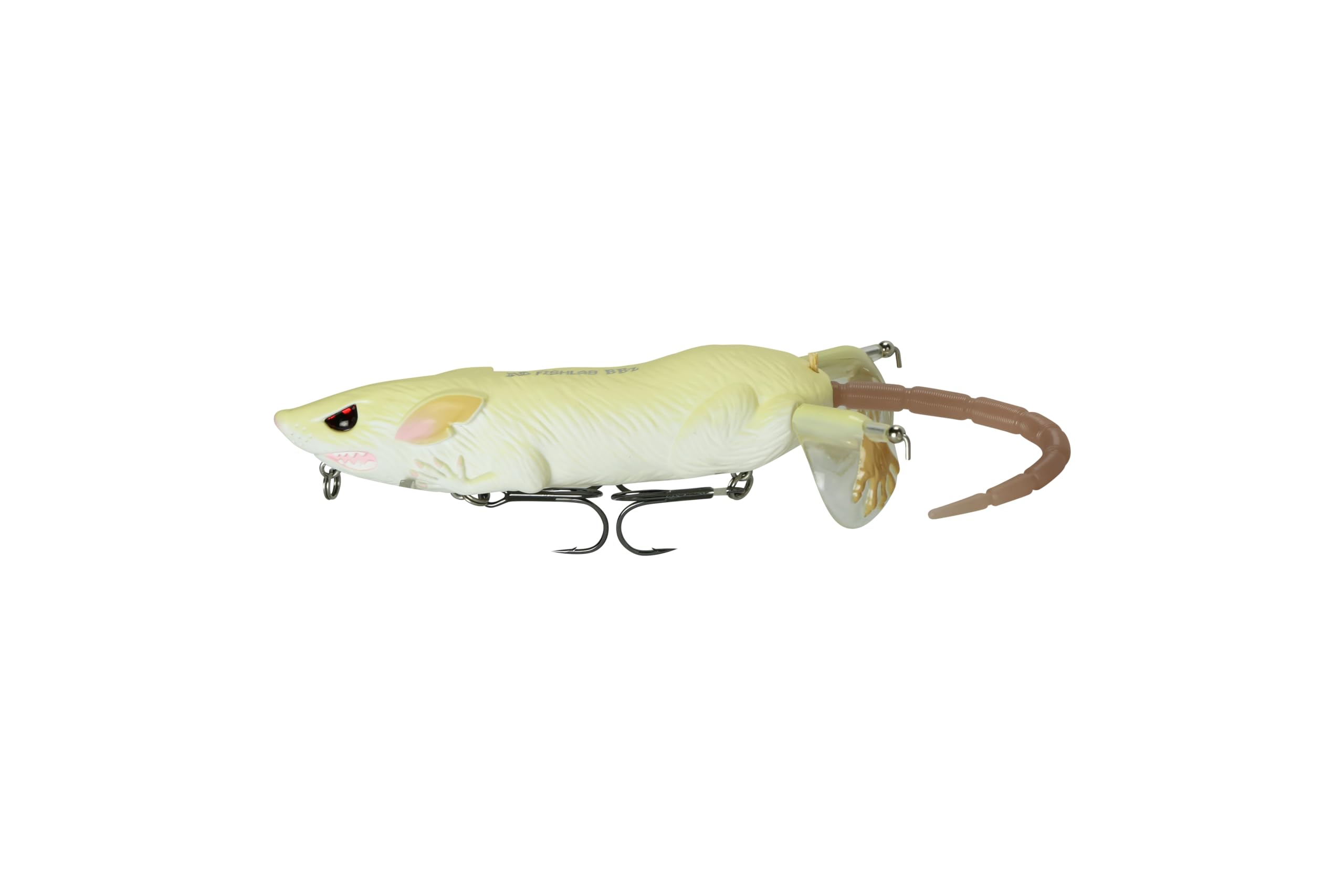 FishLab BBZ Bio-Rat 7in side view shows topwater action for big bass.